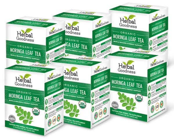 Moringa Leaf - Tea - Immunity & Wellbeing - Herbal Goodness