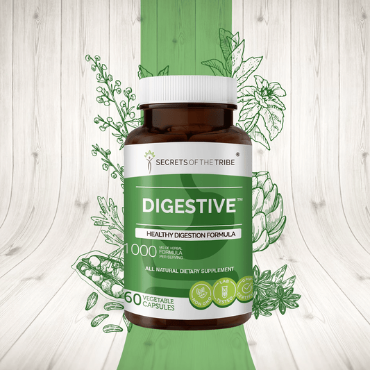 Digestive Capsules. Healthy Digestion Formula
