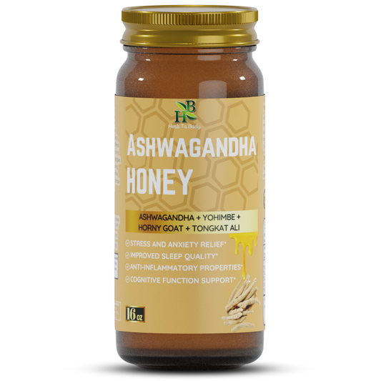 Ashwagandha Honey 16oz | Honey & Ashwagandha Delicious Blend