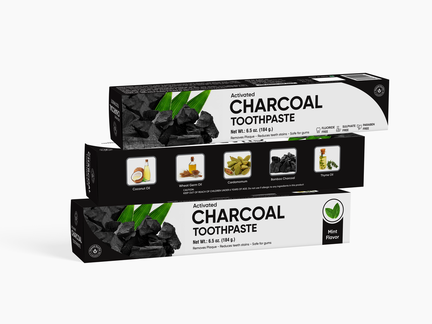 Yunani Activated Charcoal Toothpaste 