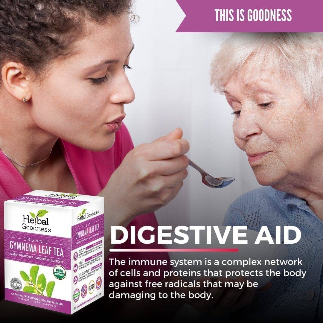 Gymnema Leaf Extract - Organic - Tea 24/2g-Gut Support