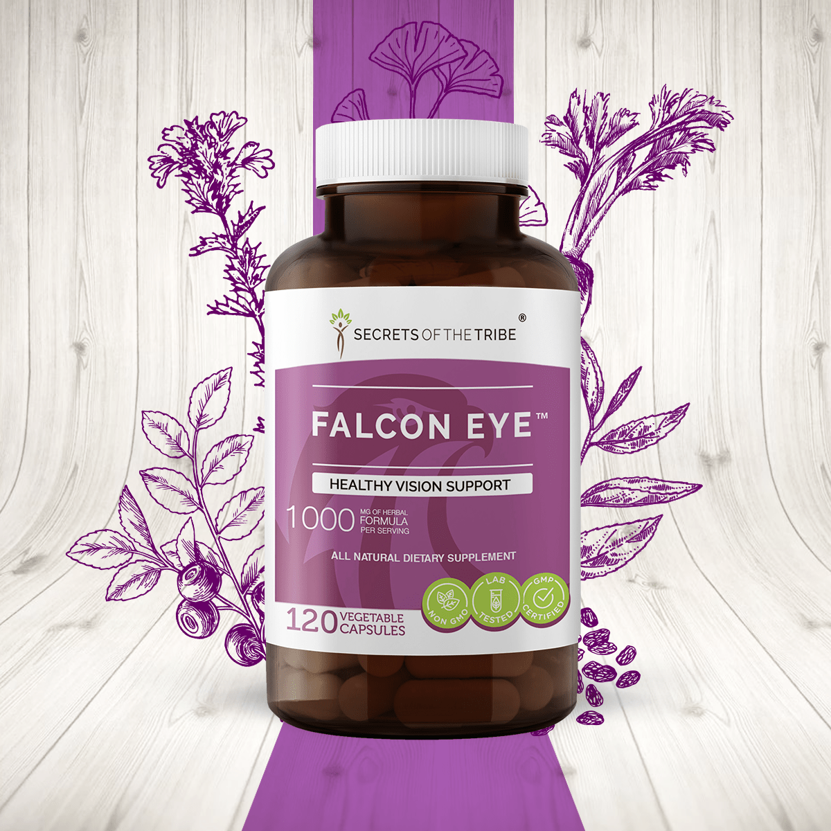 Falcon Eye Capsules. Healthy Vision Support