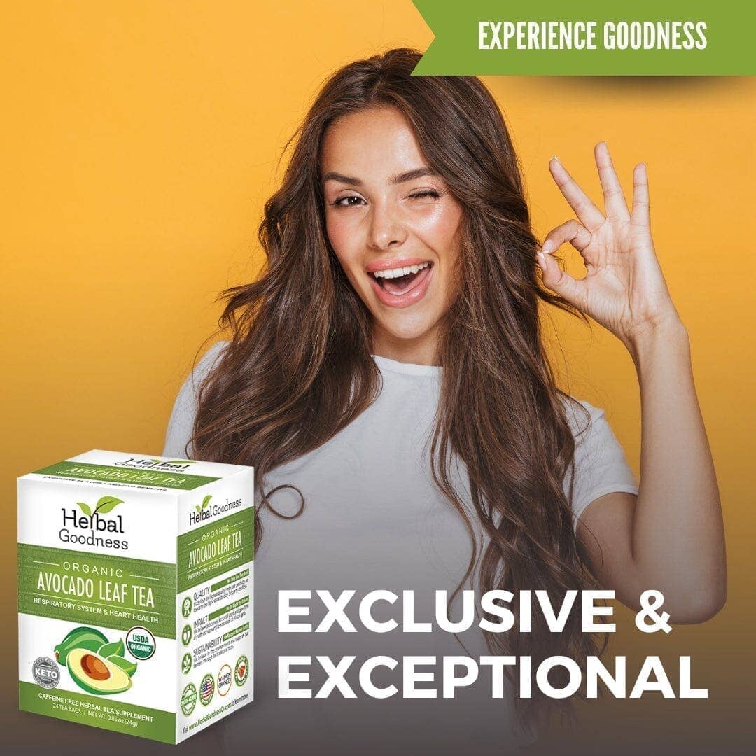 Avocado Leaf Tea - 24/2g - Respiratory & Heart Support