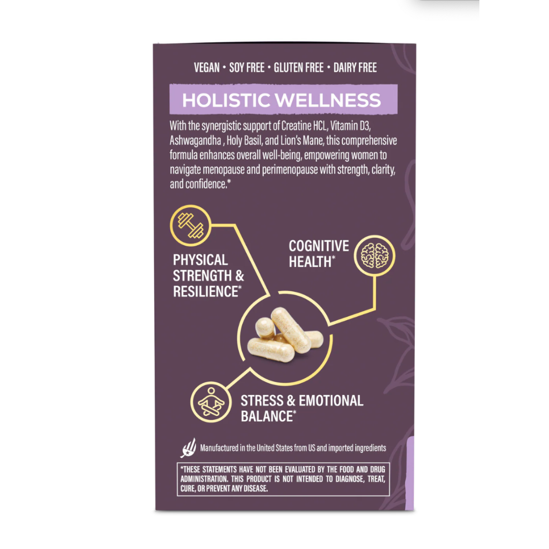 Active Creatine HCL Capsules For Her 40+ - Vegan