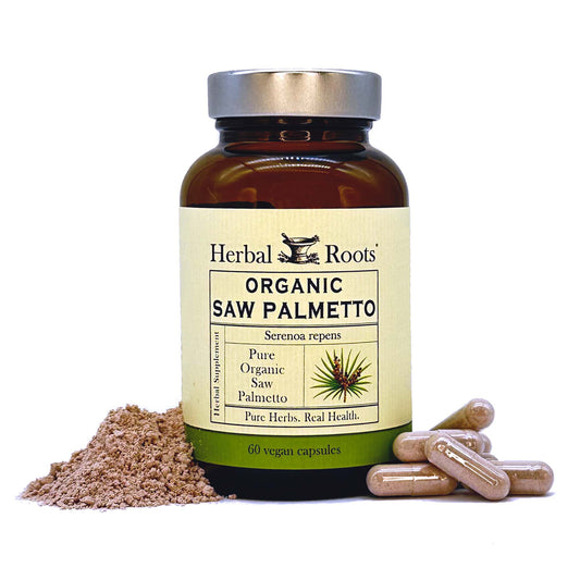 Herbal Roots Organic Saw Palmetto Capsules