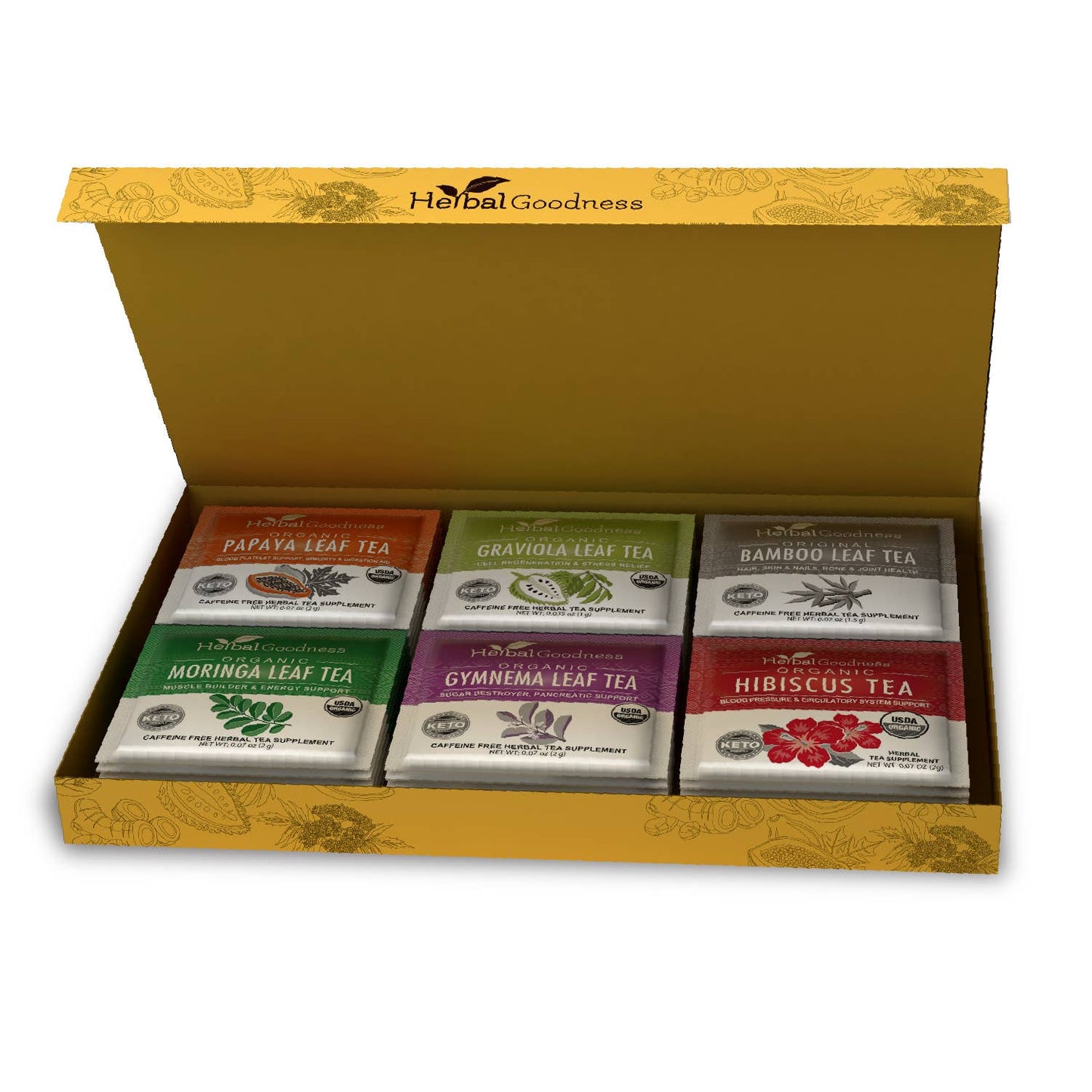 Herbal Tea Gift Set – Wellness Tea Gift Variety Collection