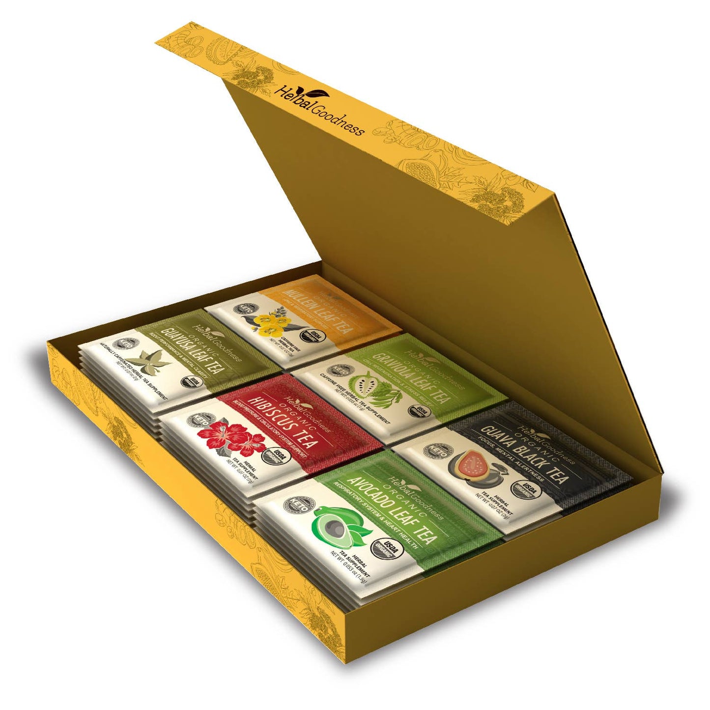 Herbal Tea Gift Set – Wellness Tea Gift Variety Collection