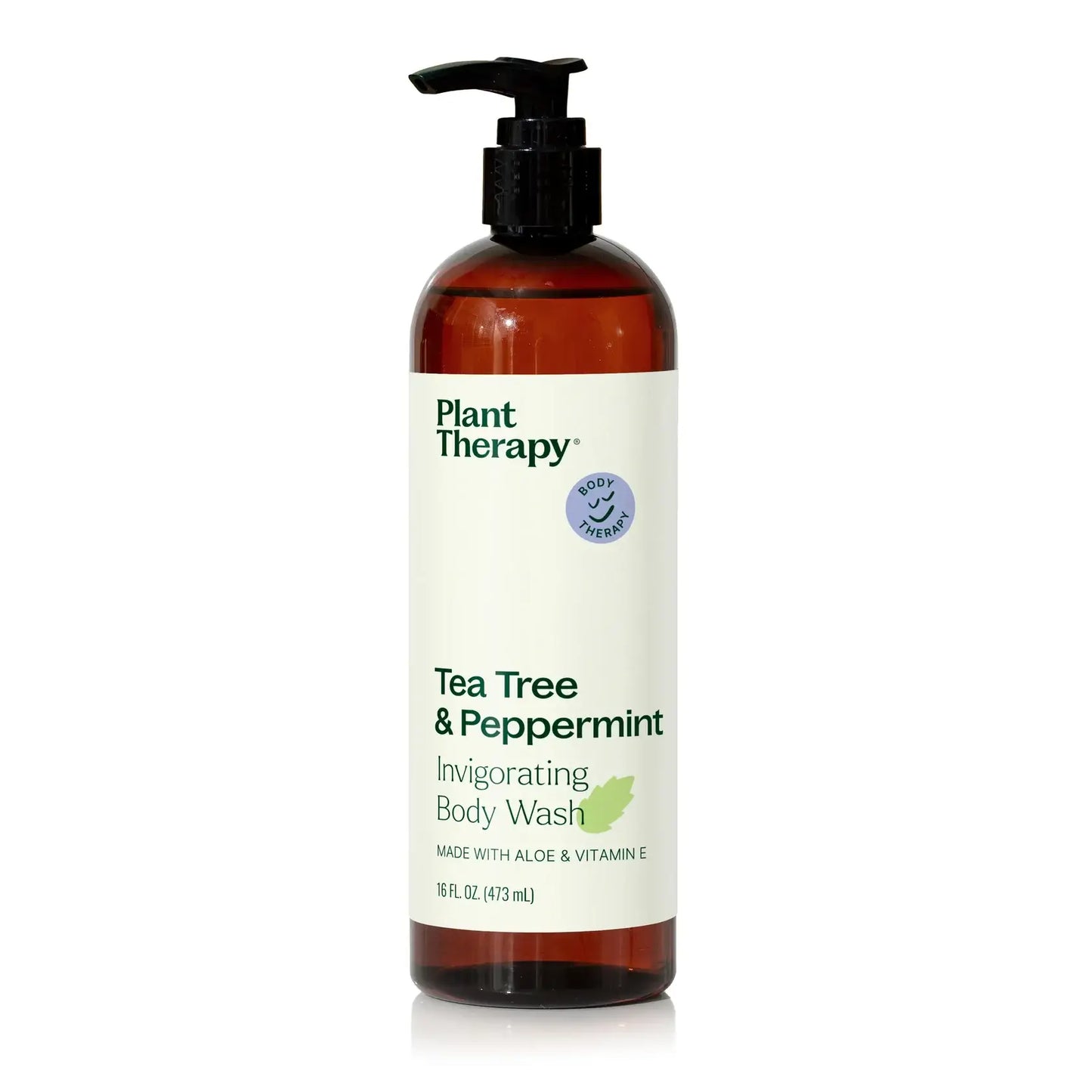 Tea Tree and Peppermint Natural Body Wash 16 oz