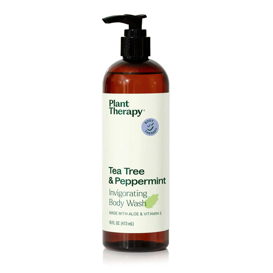 Tea Tree and Peppermint Natural Body Wash 16 oz
