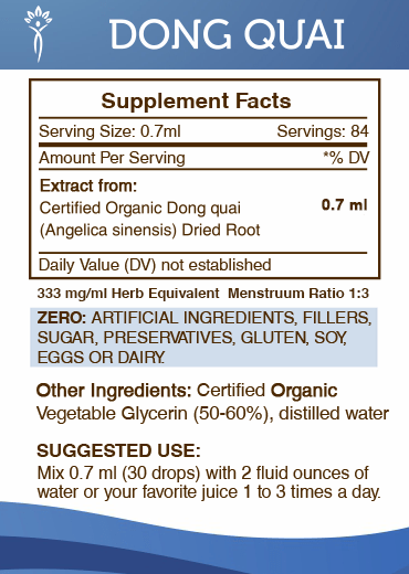 Dong Quai Tincture