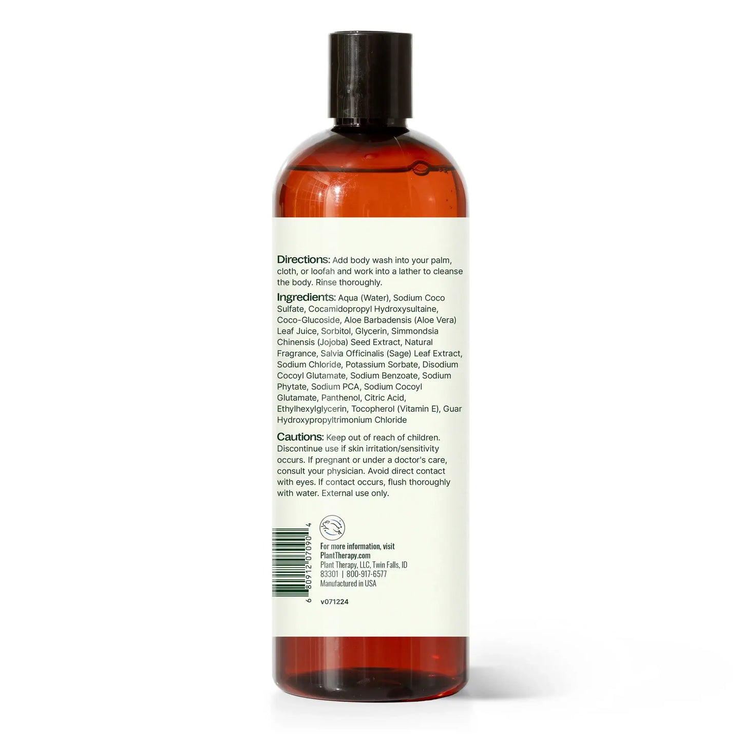 Coconut Ylang Ylang Body Wash 16 oz