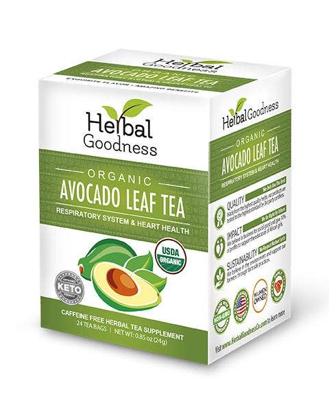 Avocado Leaf Tea - 24/2g - Respiratory & Heart Support