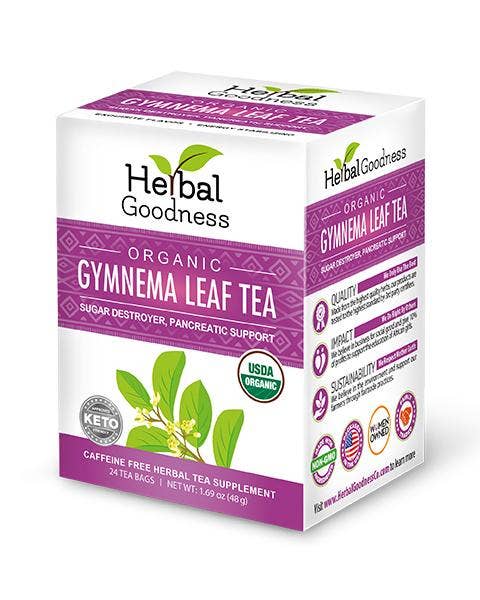 Gymnema Leaf Extract - Organic - Tea 24/2g-Gut Support