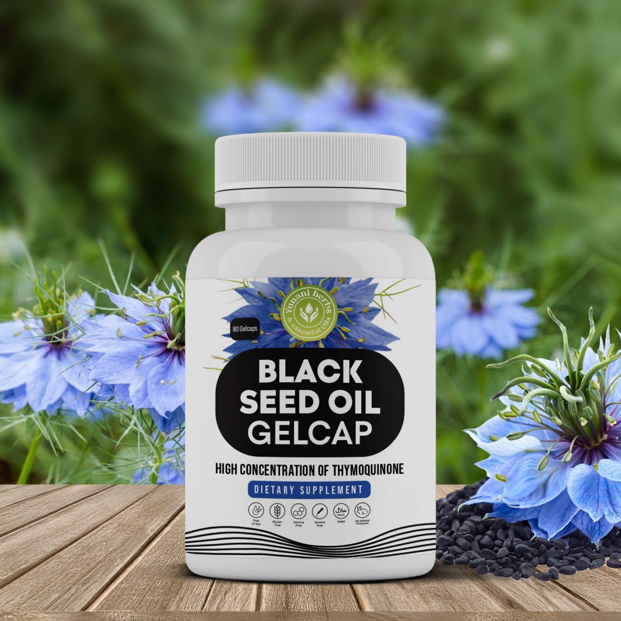 Black Seed Oil 500mg Gelcap 90