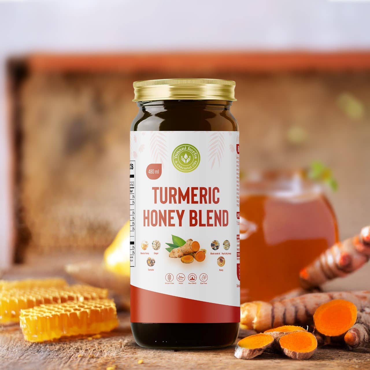 Turmeric Honey Blend 480mls