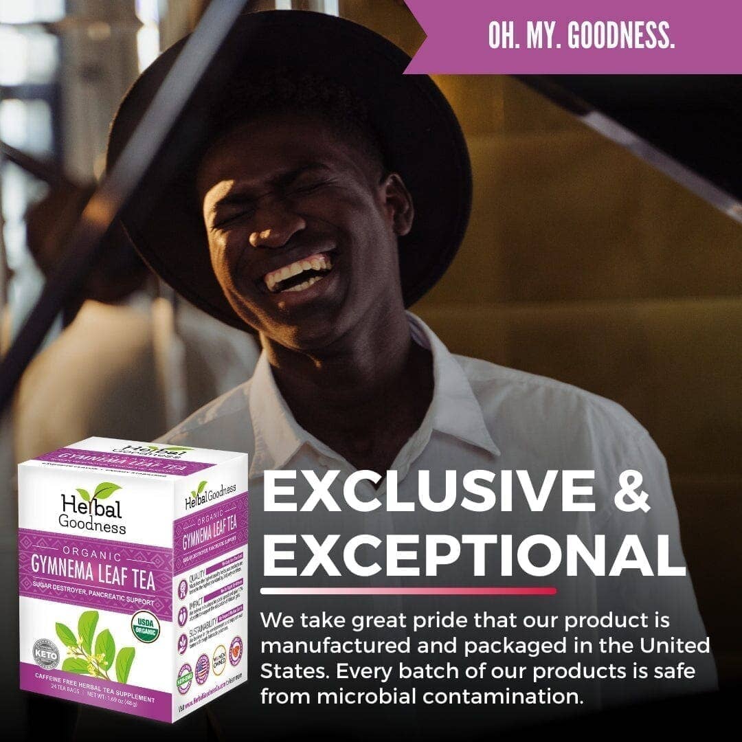 Gymnema Leaf Extract - Organic - Tea 24/2g-Gut Support