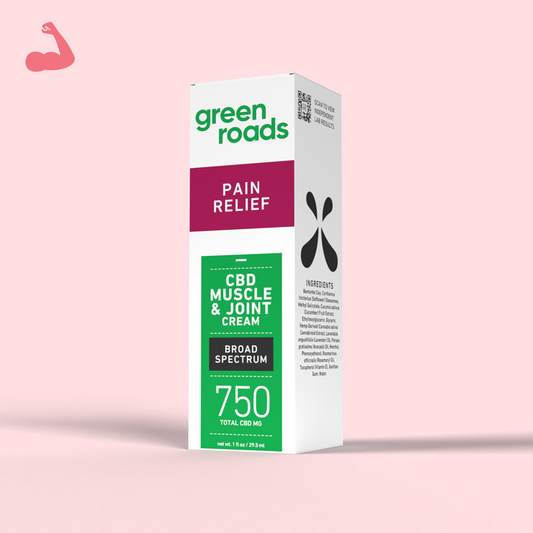Green Roads CBD Muscle & Joint Pain Relief Cream - OTC Strength