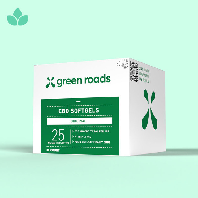 Green Roads CBD Softgels - Original