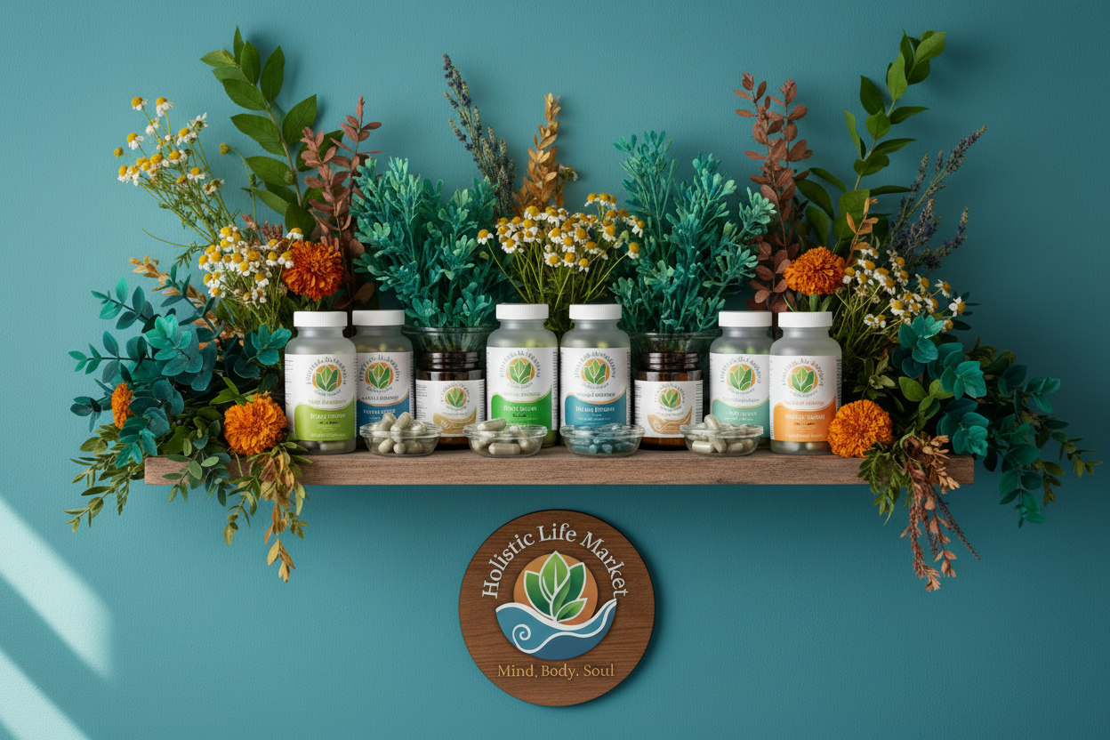 Zoomed out wellness banner with full logo